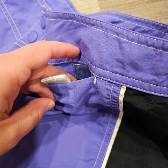 L.L.Bean women's Sports shorts Size 14 water resistant Nylon Superflex - Picture 6 of 8